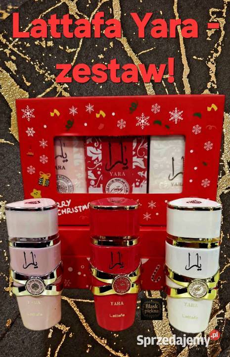 Lattafa Yara zestaw Perfumy i wody Poznań sprzedam
