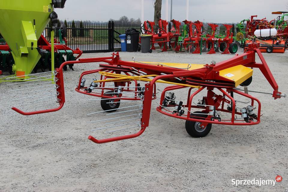 Przetrząsaczo zgrabiarka do siana przetrząsacz nieuszkodzony Pozostałe kujawsko-pomorskie Rogóźno