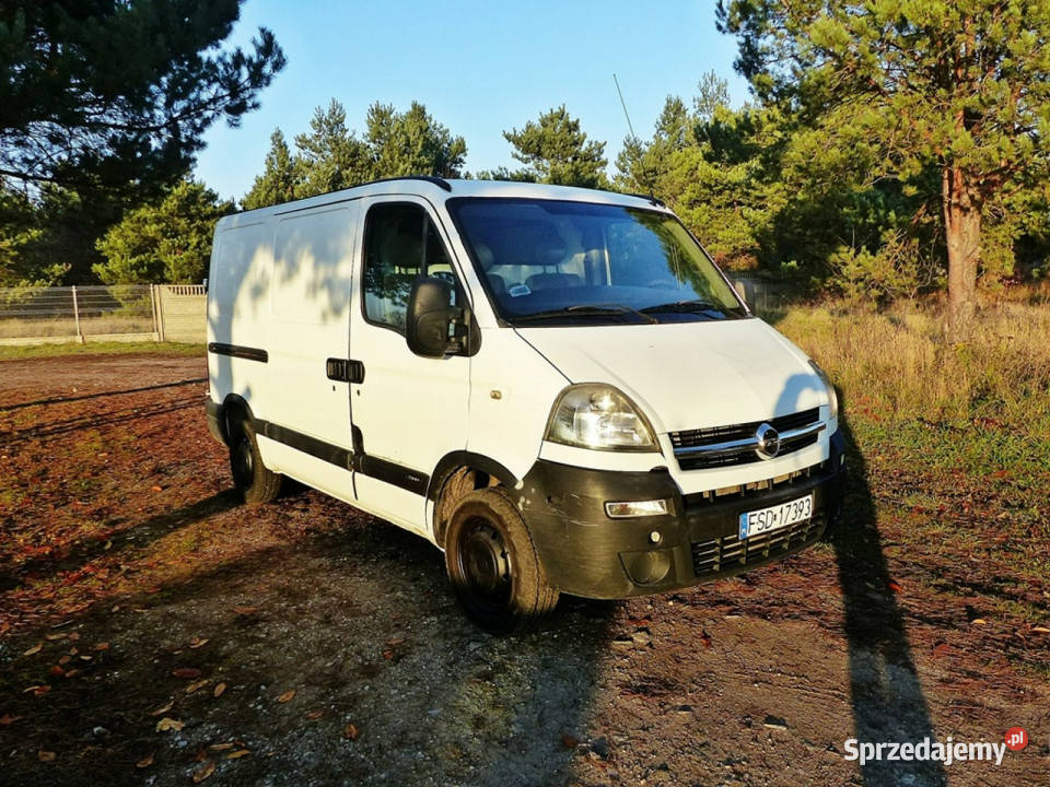 Opel Movano 25 DL1H12x Drzwi PrzesuwaneProsta Piła