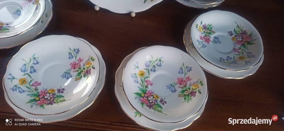 Filiżanka z talerzykiem Queen Anne Old Country