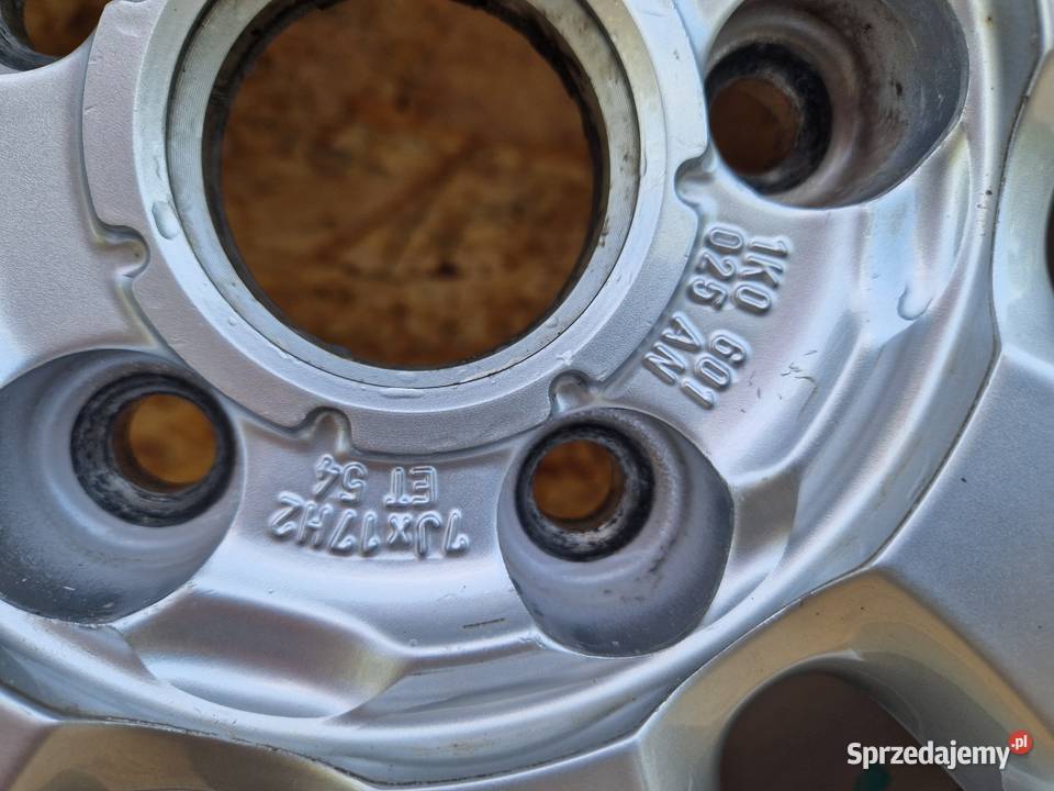 VW FELGI ALUMINIOWE ET54 7Jx17 571mm 1K0601025AN Słowikowo