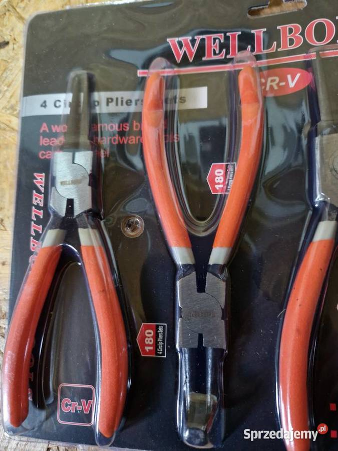 ZESTAW SZCZYPCE SEGERA PROFESJONALNE 180 MM 4 wielkopolskie