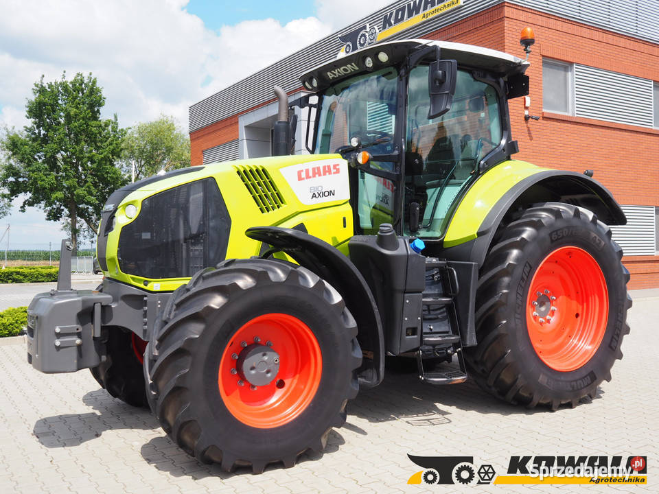 Claas Axion 810 CIS GPS RTK Ciągnik rolniczy Półbiegi pod obciążeniem Stęszew sprzedam