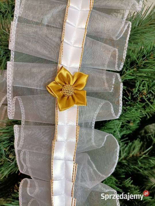 Girlanda na choinkę łańcuch choinkowy organza 1m Cieszyn sprzedam