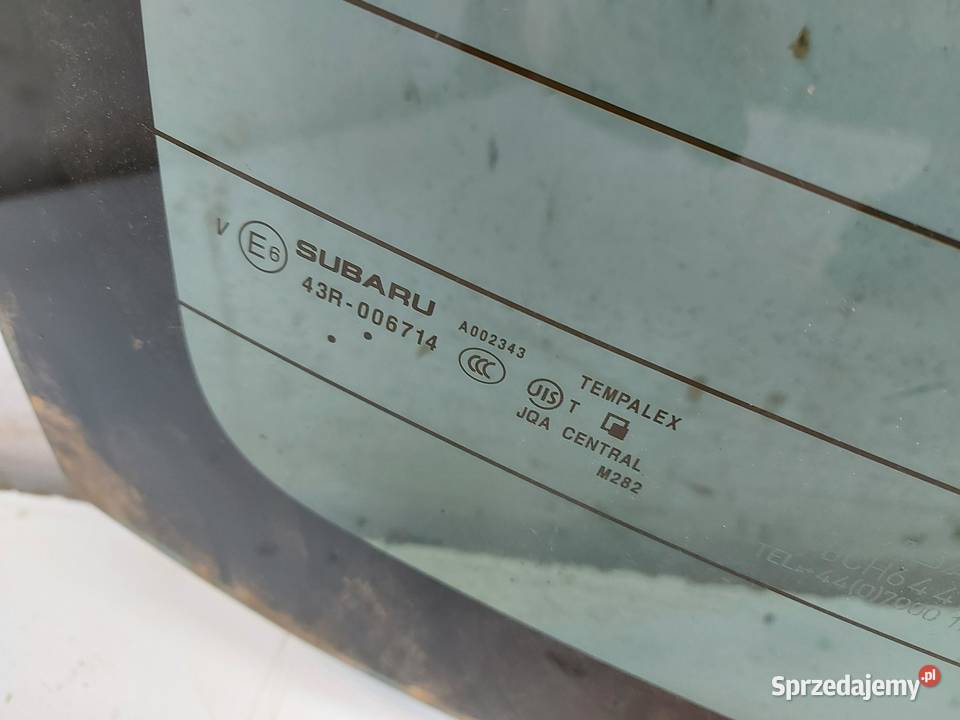 Subaru WRX STI 2015 wiązka instalacja komory