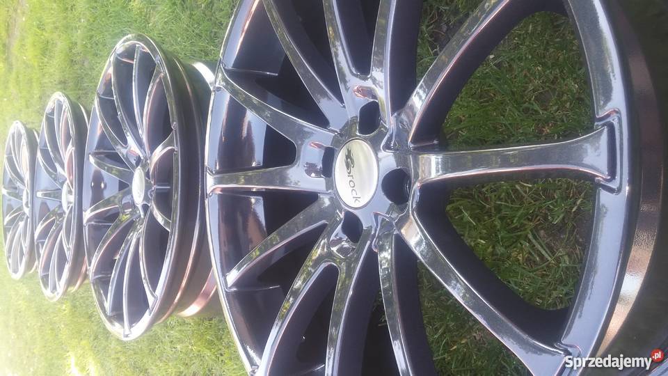 Felgi aluminiowe brock 18 4x100 Rozmiar 18" łódzkie Piotrków Trybunalski sprzedam