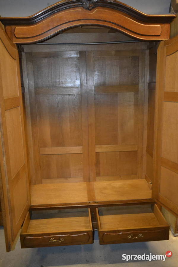 szafa francuska rocaille dąb Będzin