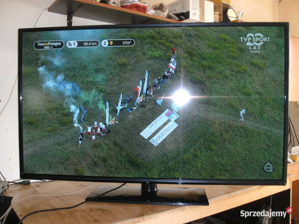 LED TV 55 3x HDMI Nie potrzebny zewnętrzny Karlino sprzedam
