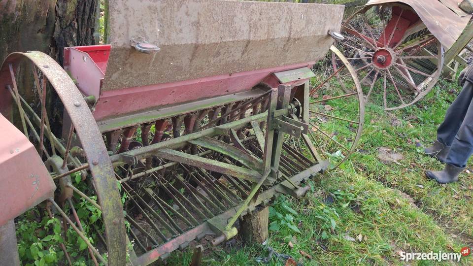 Siewnik konny przerobiony do ciągnika 15tka mazowieckie