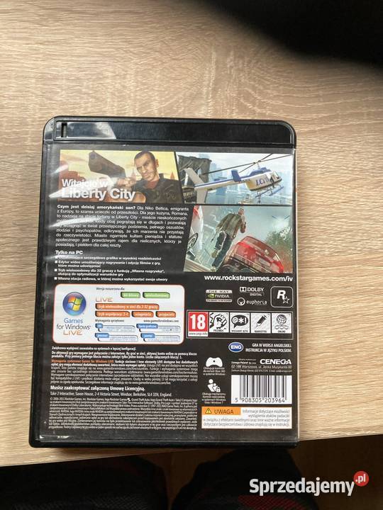 Grand Theft Auto 4 gra na PC Wyszków sprzedam