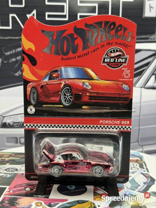 Hot Wheels RLC Porsche 959 Red BOX 23