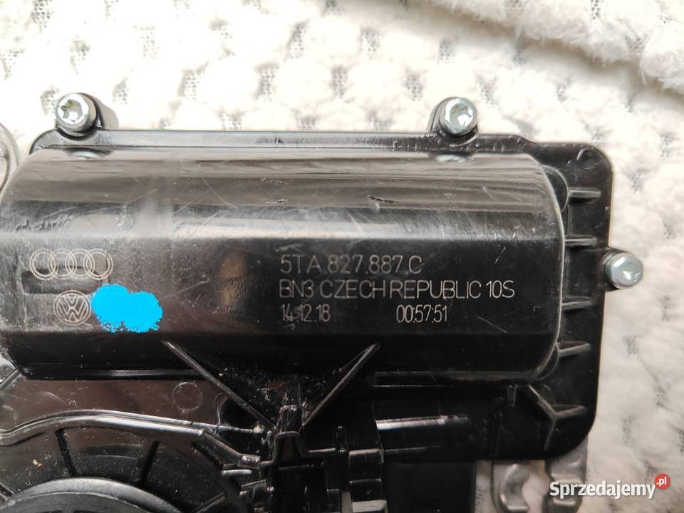 Zamek dociąg klapy bagażnika audiskodavw Rok produkcji 2018 Olsztyn