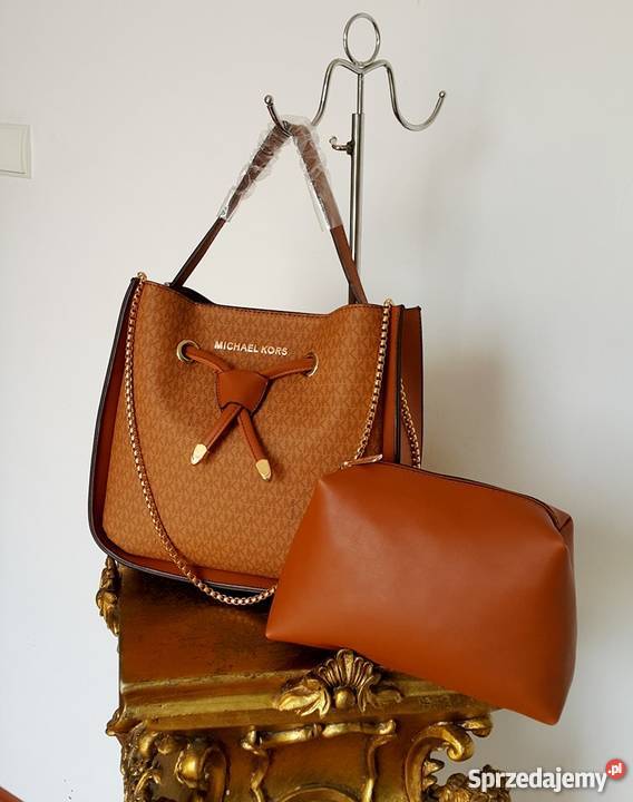 MICHAEL KORS KOMPLET TOREBKA MK MONOGRAM Na ramię  Bydgoszcz