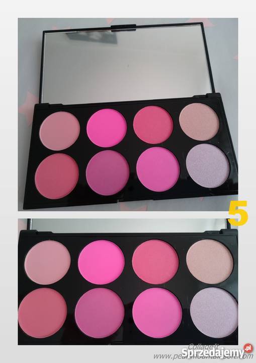 WYPRZEDAŻ PALETY Cienie Bronzery Róże Makeup Ostrołęka