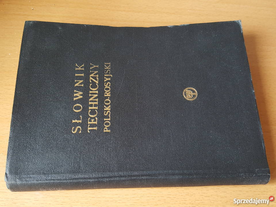 SŁOWNIK techniczny polsko rosyjski Wacław Złotniki