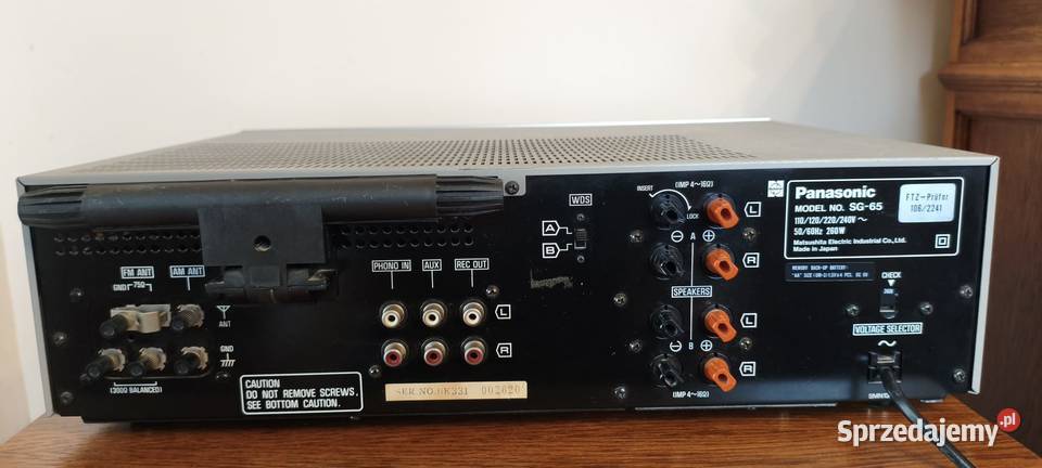 Amplituner z deckiem Panasonic SG65 mazowieckie