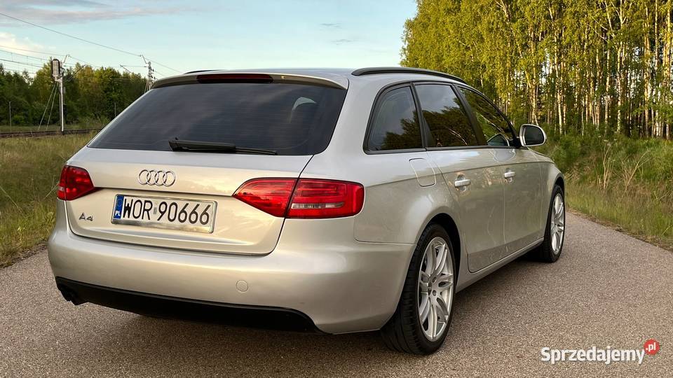 Audi A4 B8 20 TDI 170 S line zadbana bogato diesel Małkinia Górna
