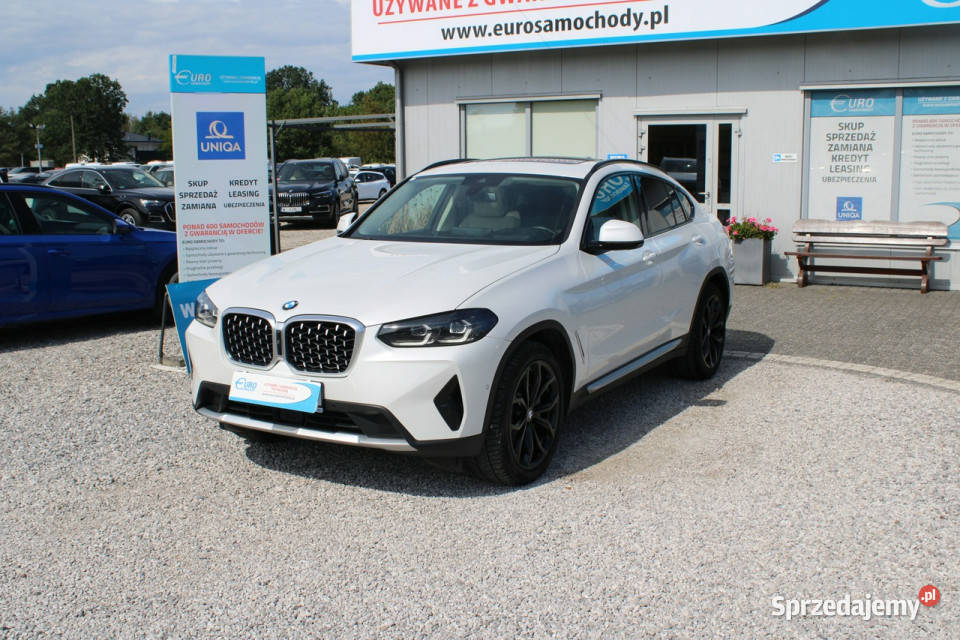 BMW X4 Skora Kamera 360 XDrive Salon Gwarancja elektrochrom. lusterka boczne Warszawa