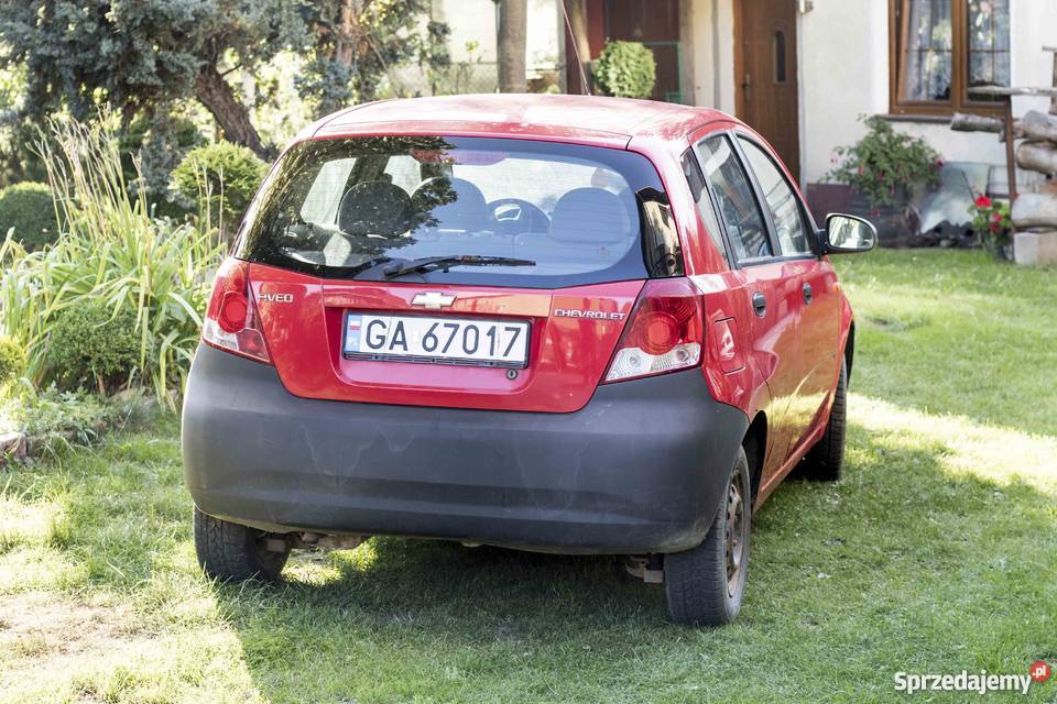 Chevrolet Aveo isofix pomorskie Szemud