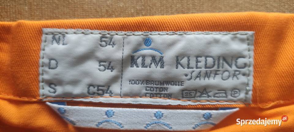 Nowy kombinezon roboczy KLM antystatyczny Moda i Styl Pruszków