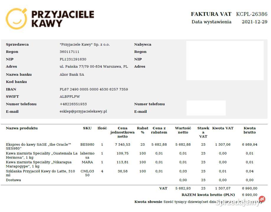 Ekspres do kawy z wbudowanym młynkiem Sage Warszawa