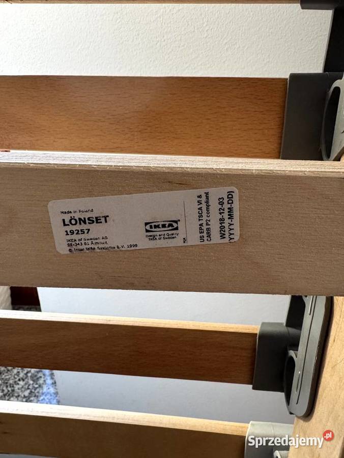 łóżko z szufladami w domrym stanie Świdnica