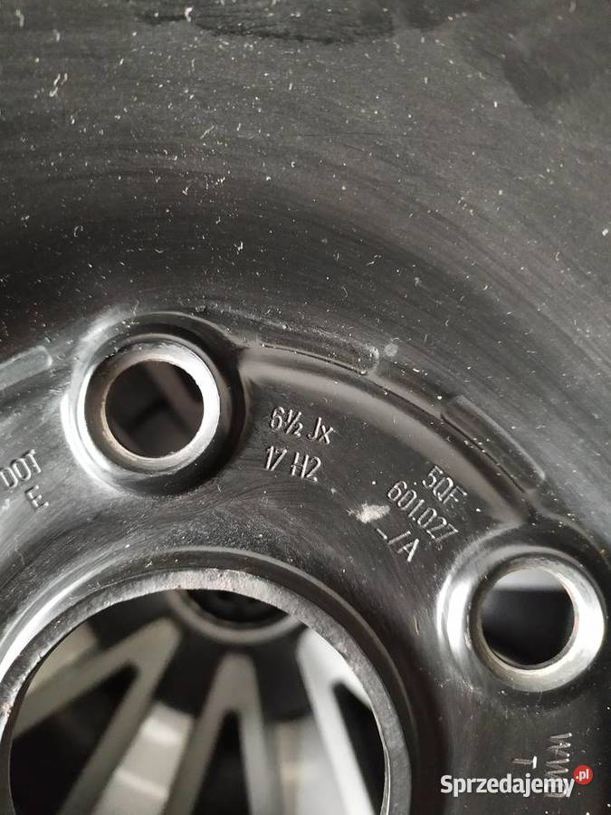 Felgi stalowe 17 VW Tiguan 2 lubelskie Świdnik sprzedam