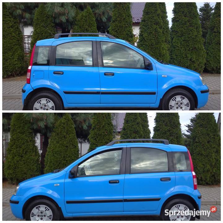 Fiat panda 2004 r 12 Benz Wspomaganie SUPER STAN komputer pokładowy Panda Bierutów