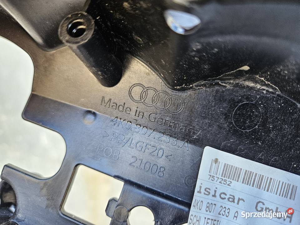 AUDI A6 C8 STELAŻ WZMOCNIENIE GRILLA ATRAPY Międzychód