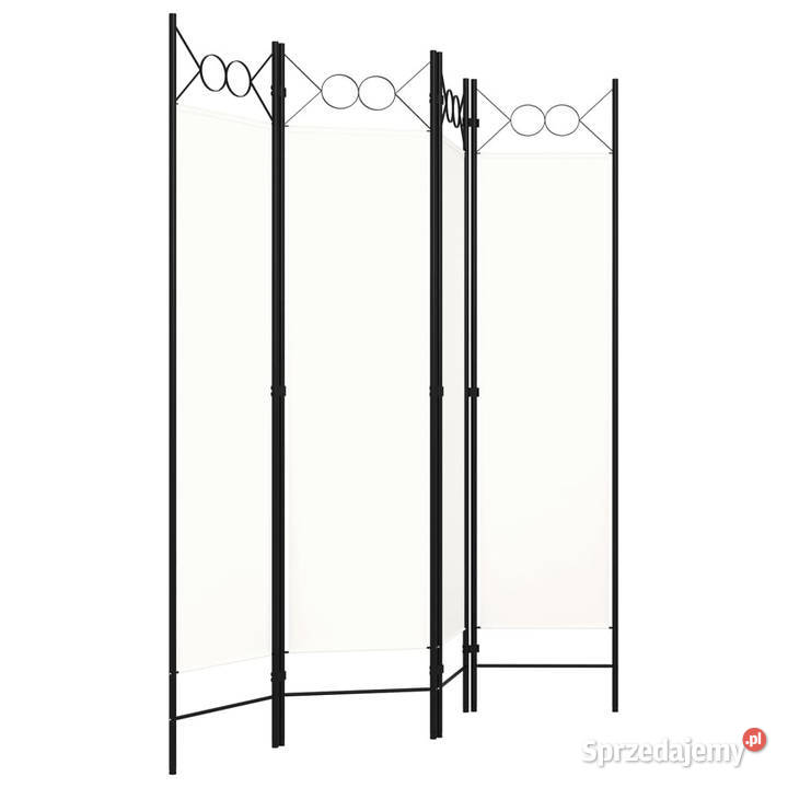 Parawan 4panelowy biały 160 x 180 WM320706 mazowieckie Warszawa sprzedam