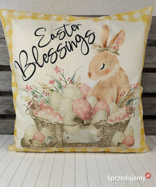 Poszewka na poduszkę wielkanocna Łódź