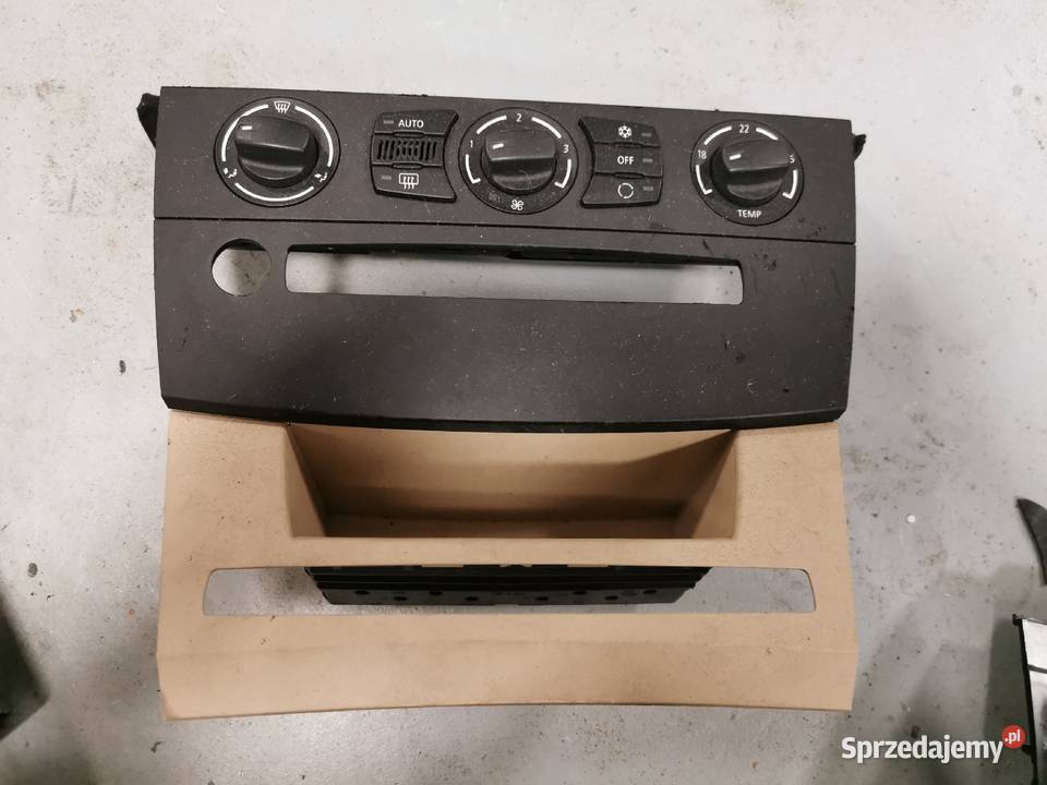 bmw E60 panel sterowania klimatyzacji nawiewu