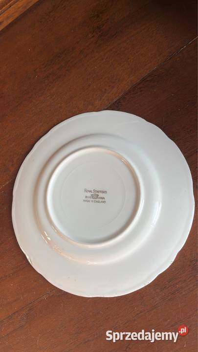 Talerzyk Royal Stafford Made in England Biała Gdańsk