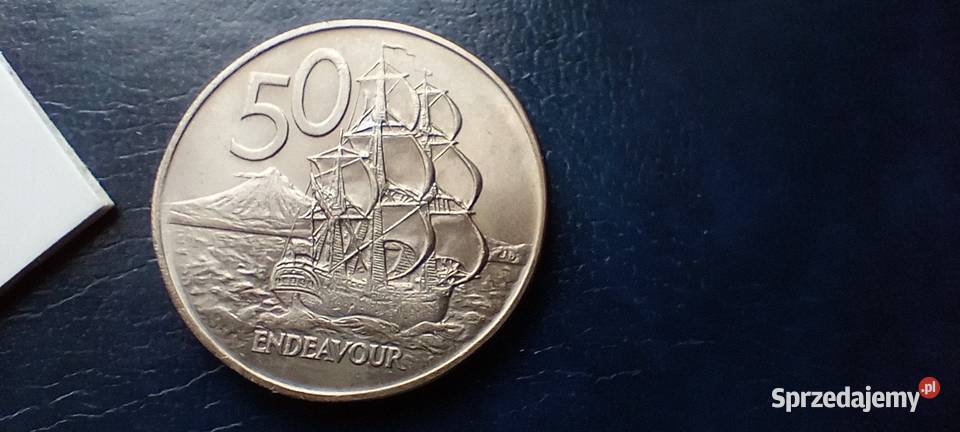 Stare monety 50 cent 1971 Nowa Zelandia sprzedam