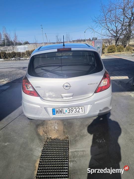 Opel Corsa d 12 srebrny Stoczek Łukowski