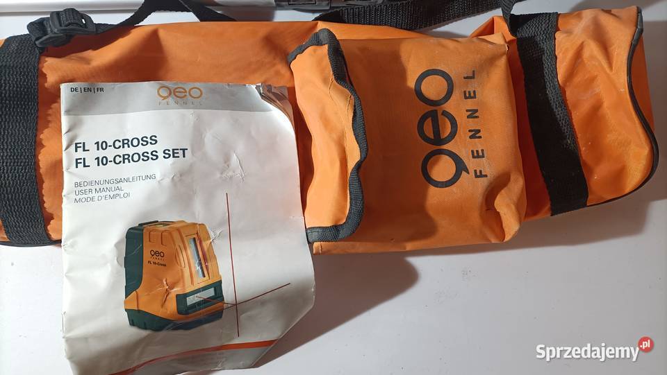 Laser krzyżowy GeoFENNEL FL10Cross statyw Katowice