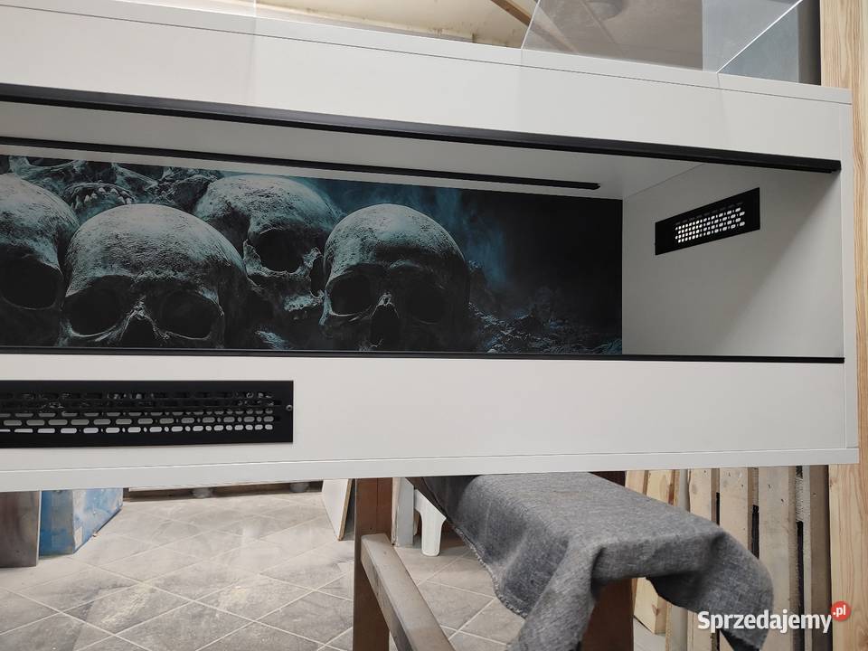 Terrarium LED pyton siatkowy teju agama gekon Terrarystyka Siemianowice Śląskie
