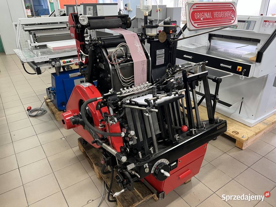 Złociarka Heidelberg Tiegel TP Letterpress