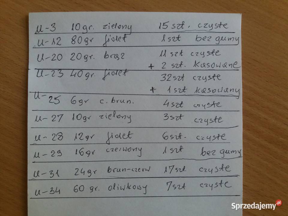 Znaczki Urzędowe Generalna Gubernia podkarpackie Jarosław