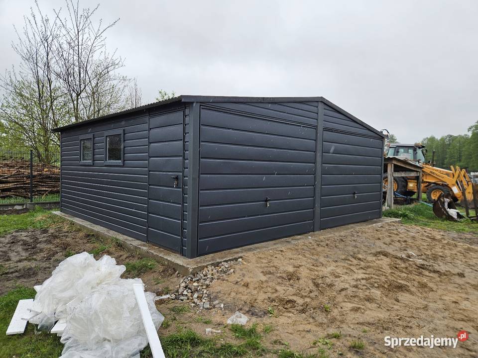 6x6 Garaze Blaszane Garaż Blaszany Blaszak Stalowa Wola