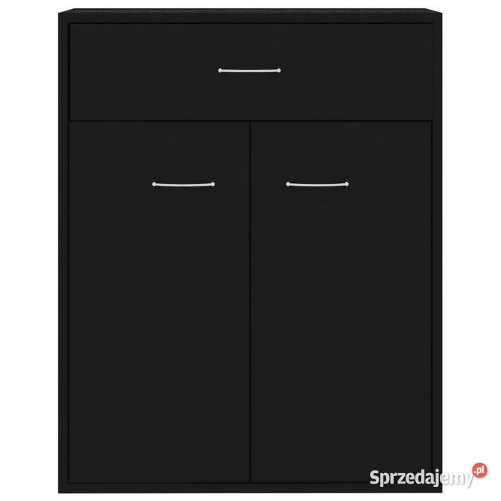 Szafka czarna 60x30x75 materiał drewnopochodny Szafki Warszawa