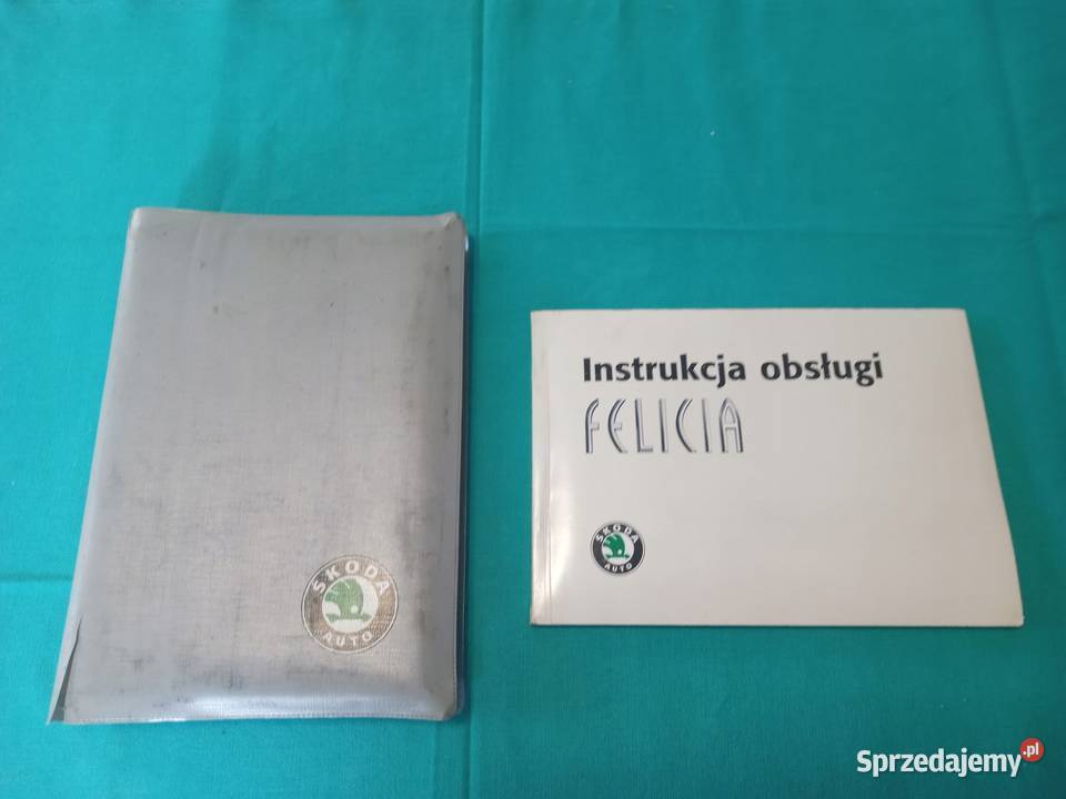 SKODA FELICIA PICKUP Instrukcja książka Etui
