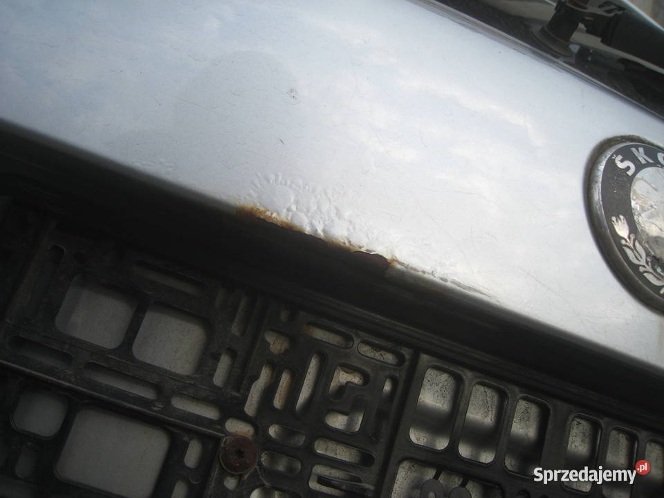 Klapa tylna tył Skoda Fabia II 0714 hatchback Kraków