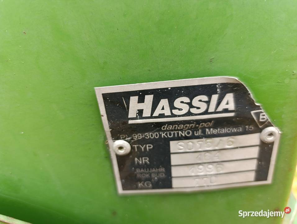 Siewnik hassia danagi 45m Kominki