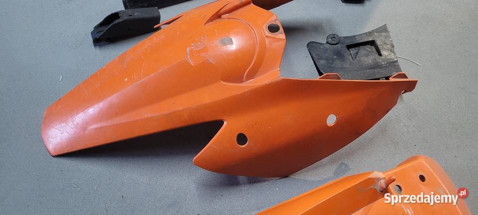 Plastiki ktm exc 300 błotnik zadupek