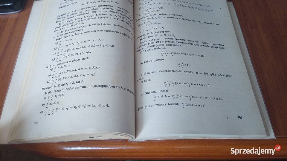 Elementy logiki i teorii mnogości w zadaniach skrypt, zeszyt ćwiczeń, zbiór zadań, testów pomorskie Gdańsk