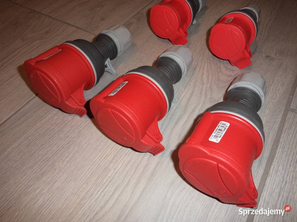 GNIAZDO PRZENOŚNE PROSTE TWIST GPP 16A 3PZ 400V Wieluń