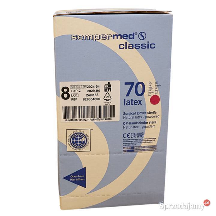 Sterylne Rękawiczki Chirurgiczne Lateksowe Kiekrz