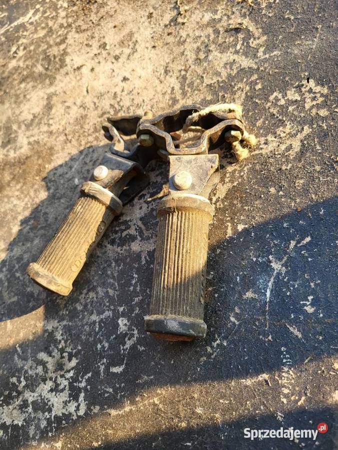 STOPKI PODNÓŻKI DENFELD ŁADNY STAN ZUNDAPP DKW Podnóżki i stopki Rybnik