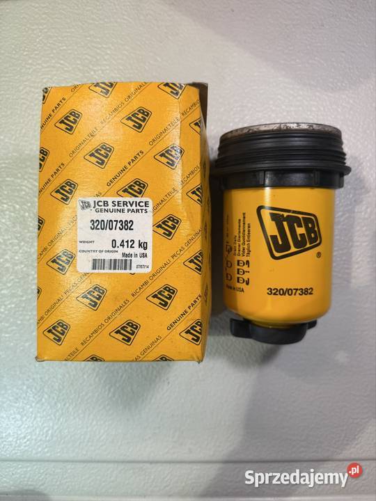 Filtr paliwa JCB 32007382 OEM NOWY Filtry